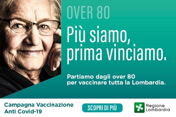 Campagna di vaccinazione anti Covid 19 over 80